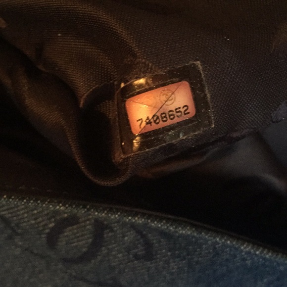 Authentic Chanel Single-Flap Denim&Plastic Lucite - Picture 6 of 8